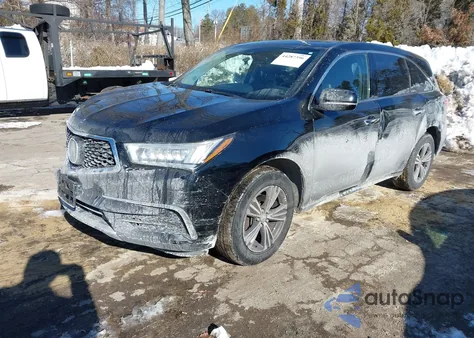2019 Acura Mdx Standard из США, поврежденный, VIN 5J8YD4H33KL017861